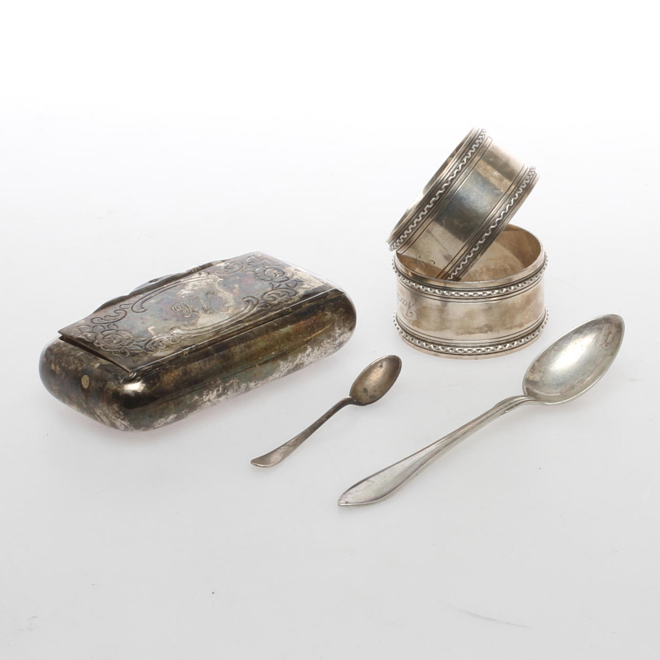 PARTI SILVER, 5 delar, 1900-tal.