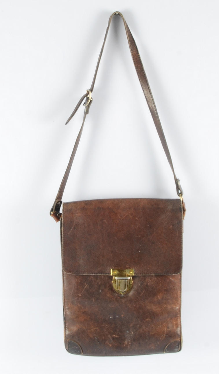 LÄDERVÄSKA, 1900-tal.