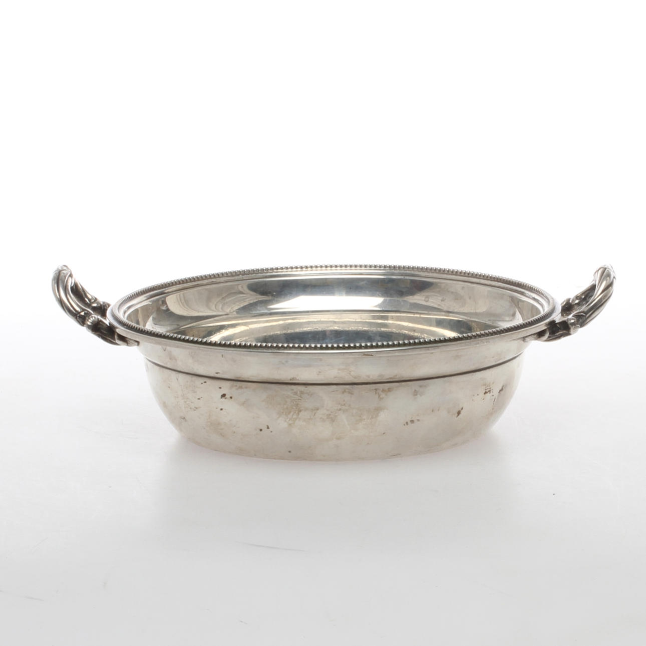 SKÅL, med hänklar, silver, Jakob Engelberth Torsk, Stockholm,1903.