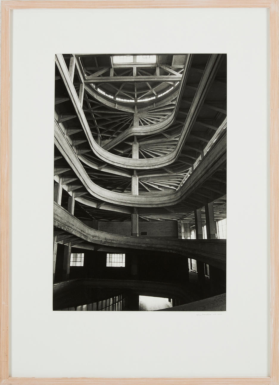NINO MONASTRA (1936-). Lingotto Building Turin, pigment print, signed and dated “Oct 2000".