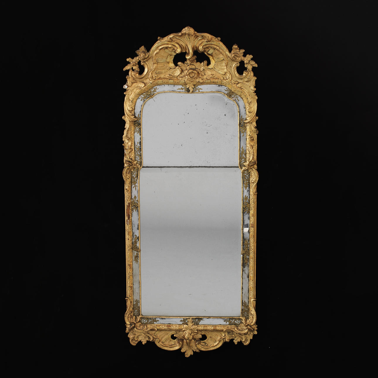 SPEGEL, rokoko, Stockholmsarbete, 1700-tal.