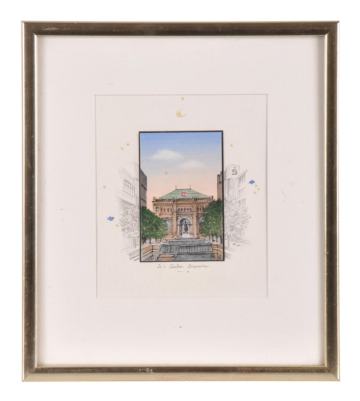 ANNIE GELEE-SCHULZ. Hauptbahnhof Hannover Ernst-August-Memorial.