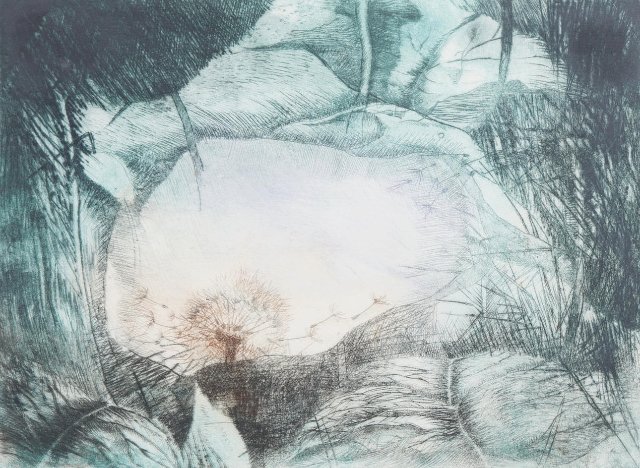 STANLEY HELIN. Lithograph, signed, numbered, 12/30.