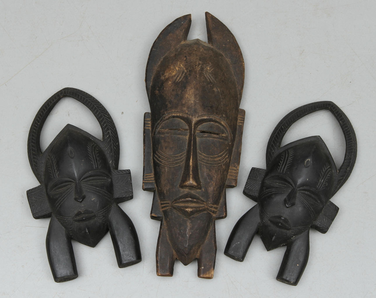 MASKER 3 st, Afrika.