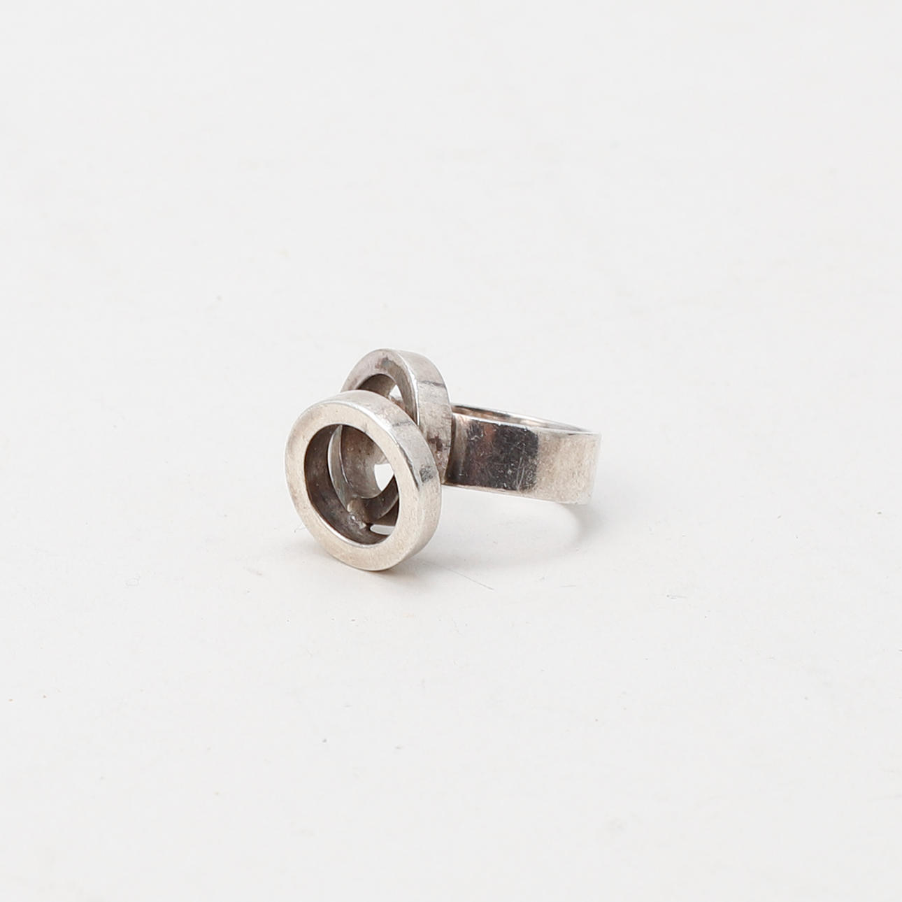 CECILIA JOHANSSON. Ring, silver, KIJ, signed, 1974.