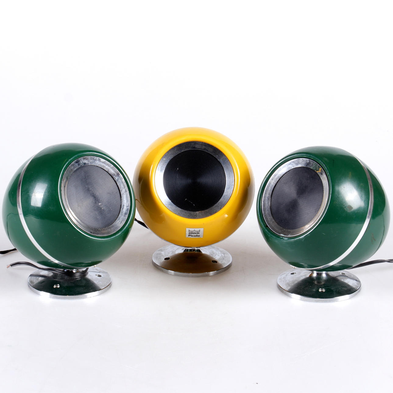 HÖGTALARE, 3 st. Alarik Picolo, 1960/70-tal.