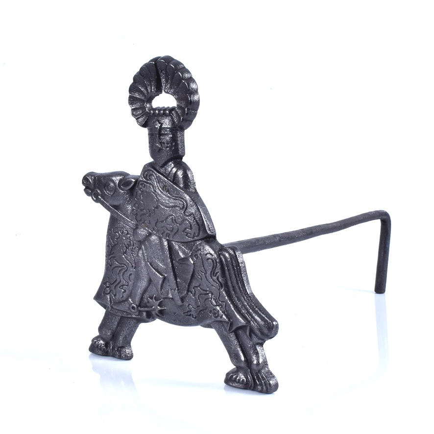 ELDHUND, gjutjärn, Ystad metall, 1900-talets andra hälft.