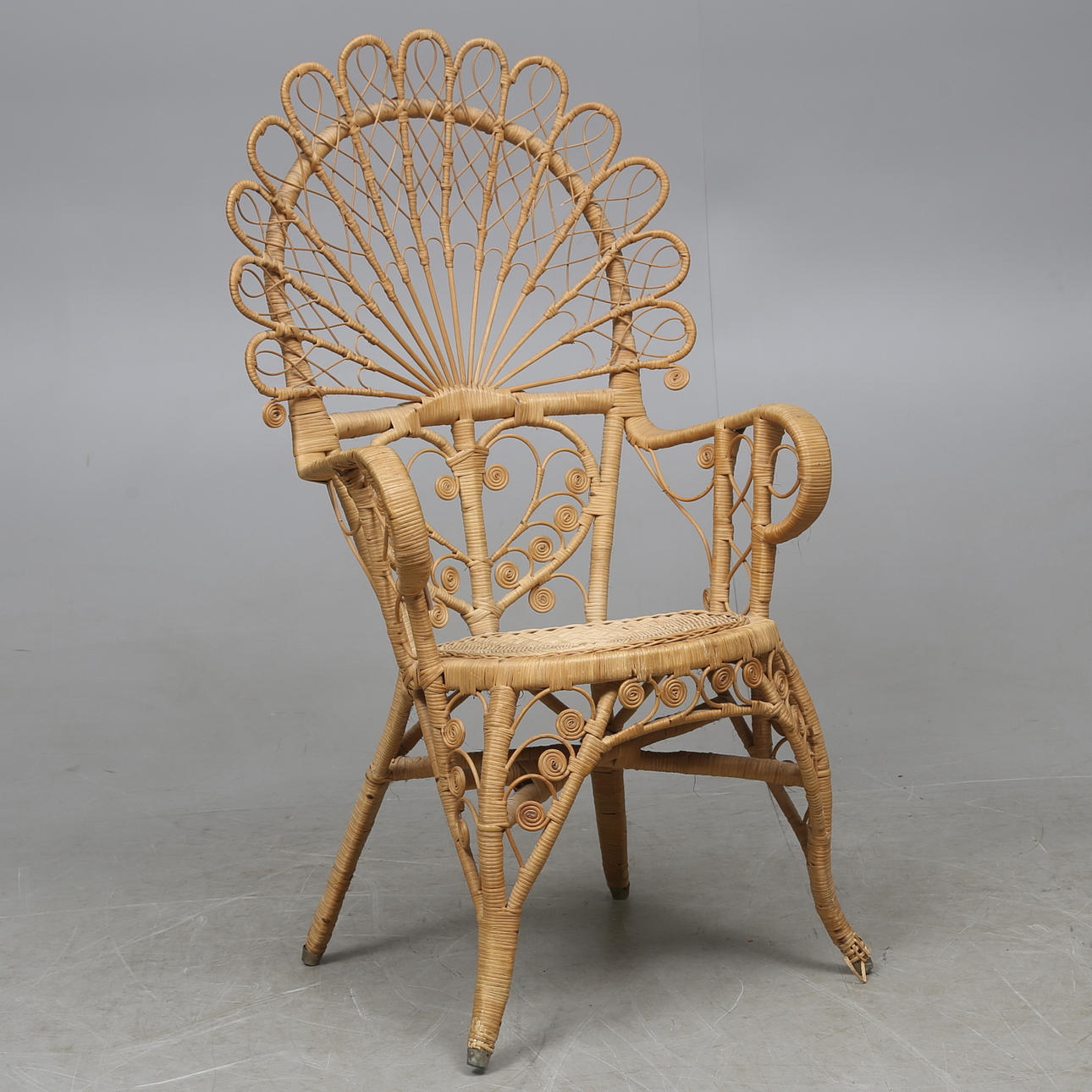 KORGFÅTÖLJ, 1900-talets andra hälft.