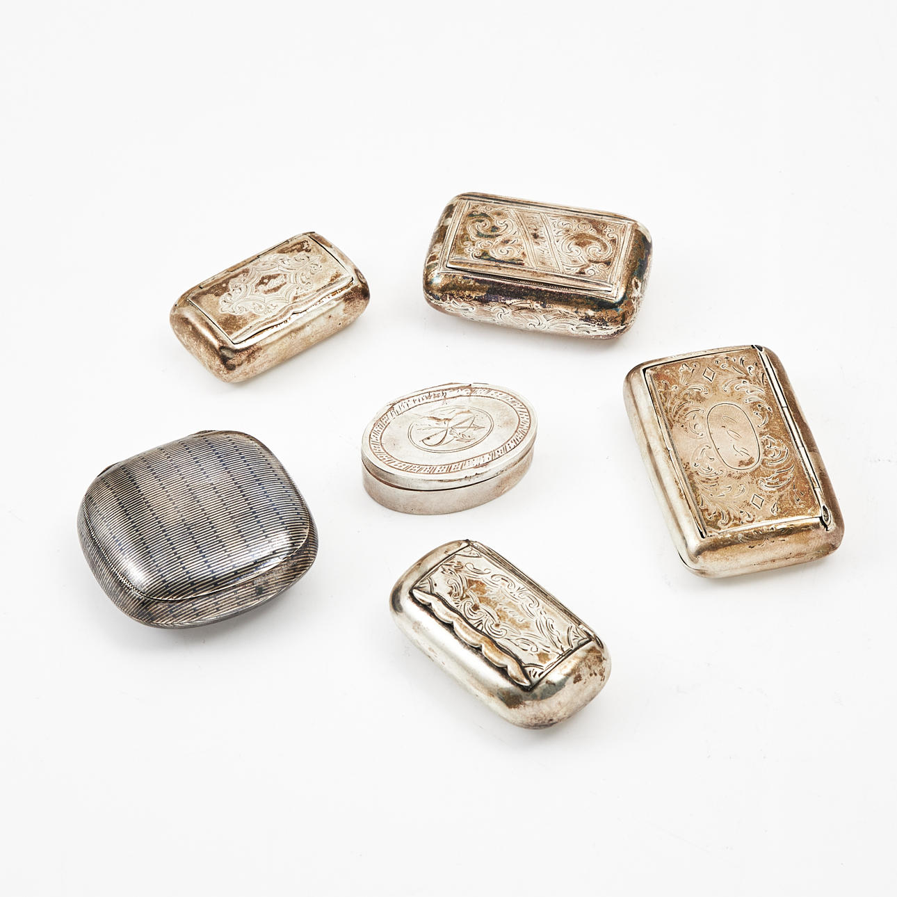 PILLERDOSOR, 6 st., 18/1900-tal, silver.