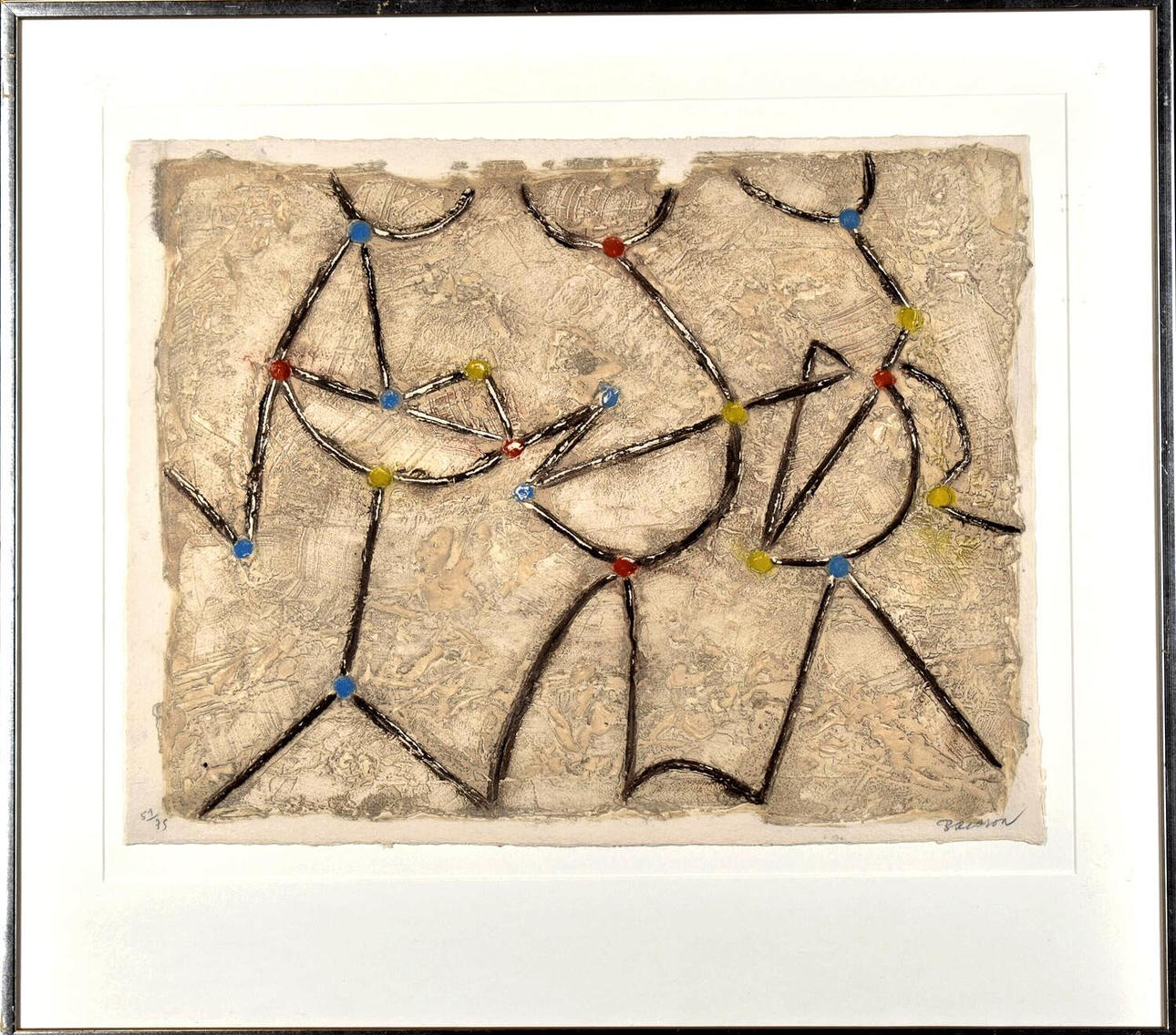 PIERRE MARIE BRISSON. FÄRGLITOGRAFI.