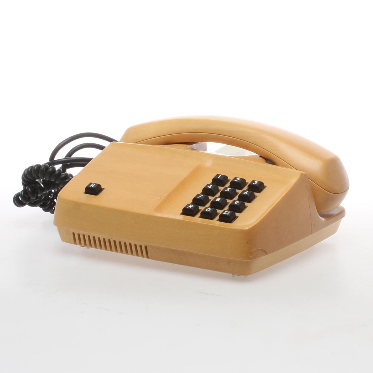 TELEFON, "Diavox", Sykomorlönn, Carl Arne Breger design AB, Nr 157, 1983.