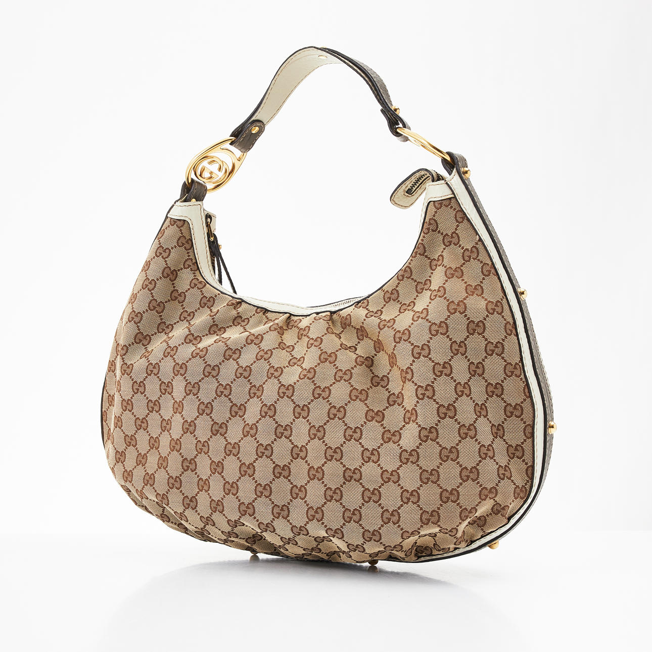 GUCCI, handbag, “GG Interlocking Hobo Bag”.