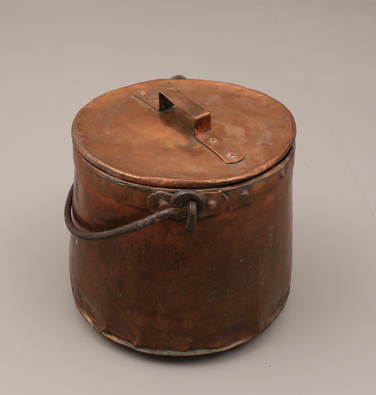 HINK med lock, koppar, 1700-tal.