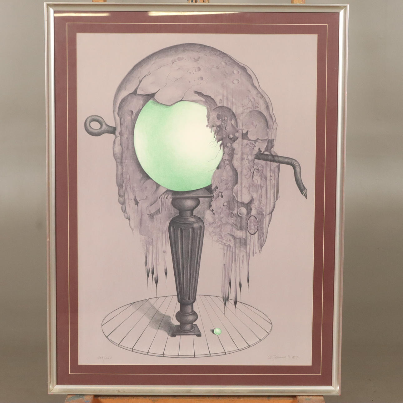 BERT-JOHNNY NILSSON. LITHOGRAPHY, signed and numbered.