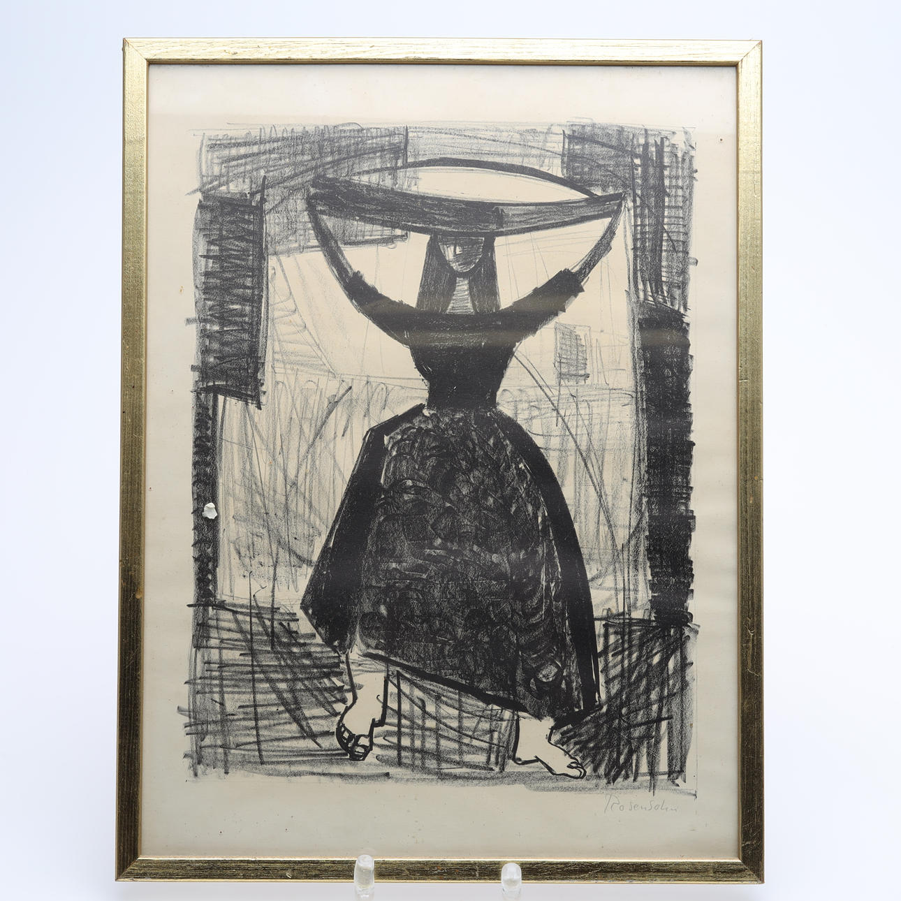 LENNART ROSENSOHN. LITHOGRAPHY, signed.