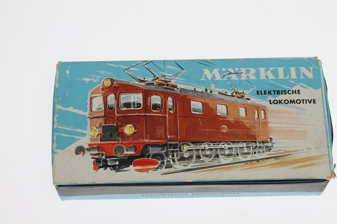 MODELLTÅG MÄRKLIN 3030 svenska Da-loket 884 i originalkartong.