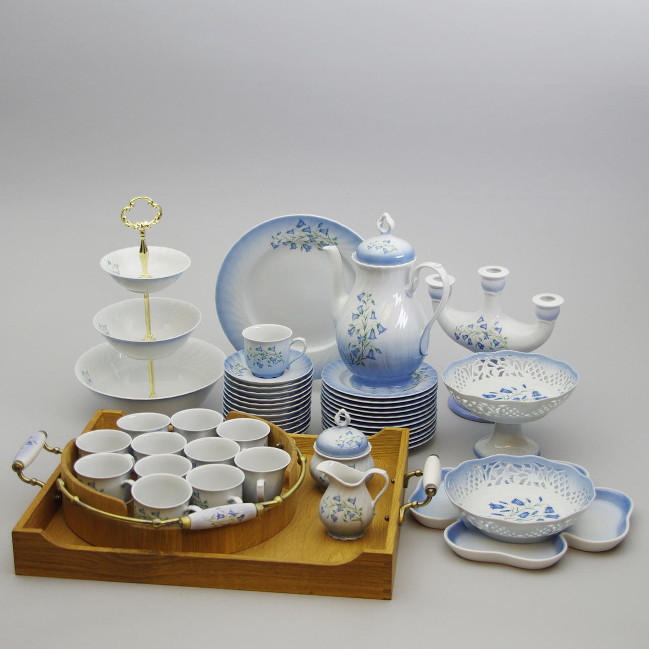 KAFFESERVIS, Fyrklövern, Christineholm.