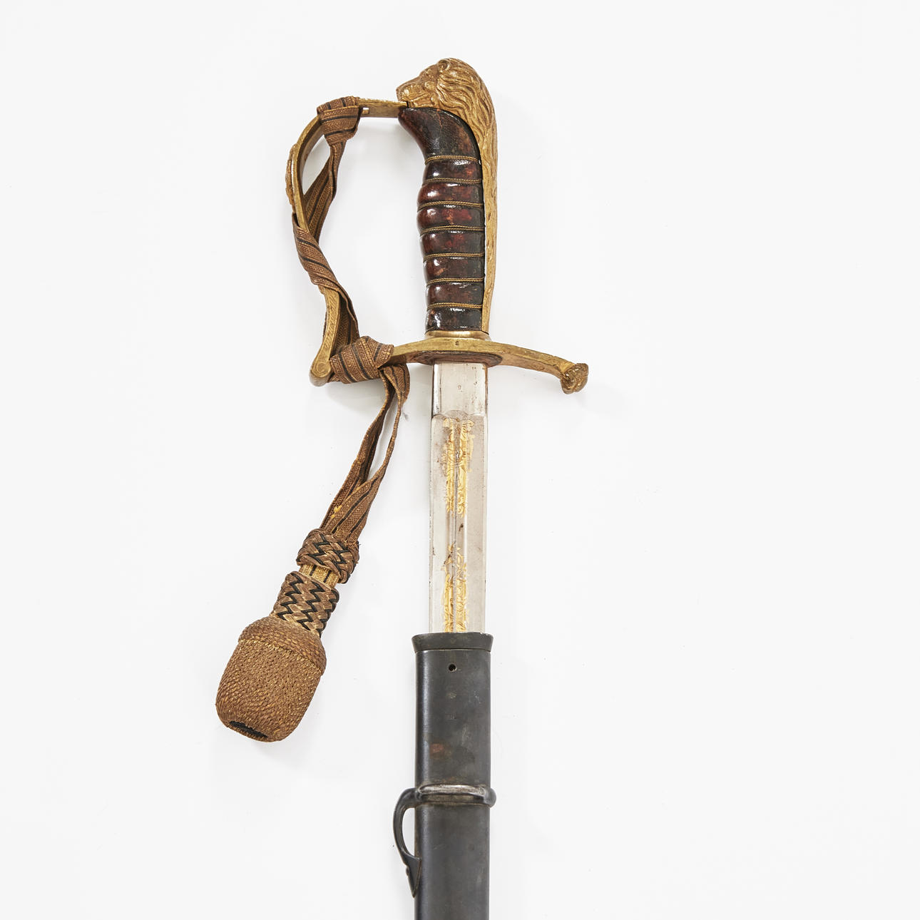 A Swedish sabel, m/1899, for infantry officers, with blackened balja ...