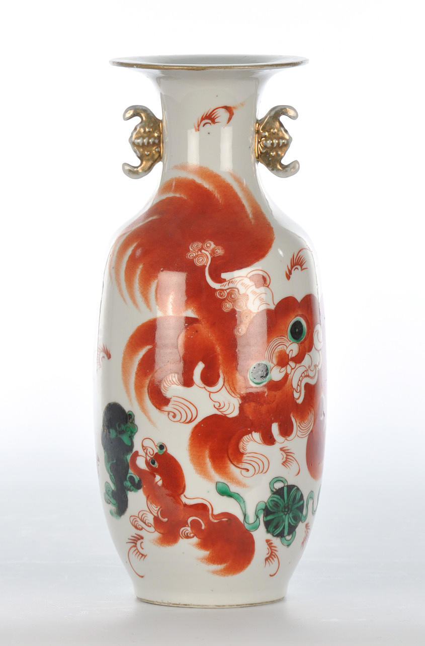 BALUSTERVAS. China, Qing-Dynastie.