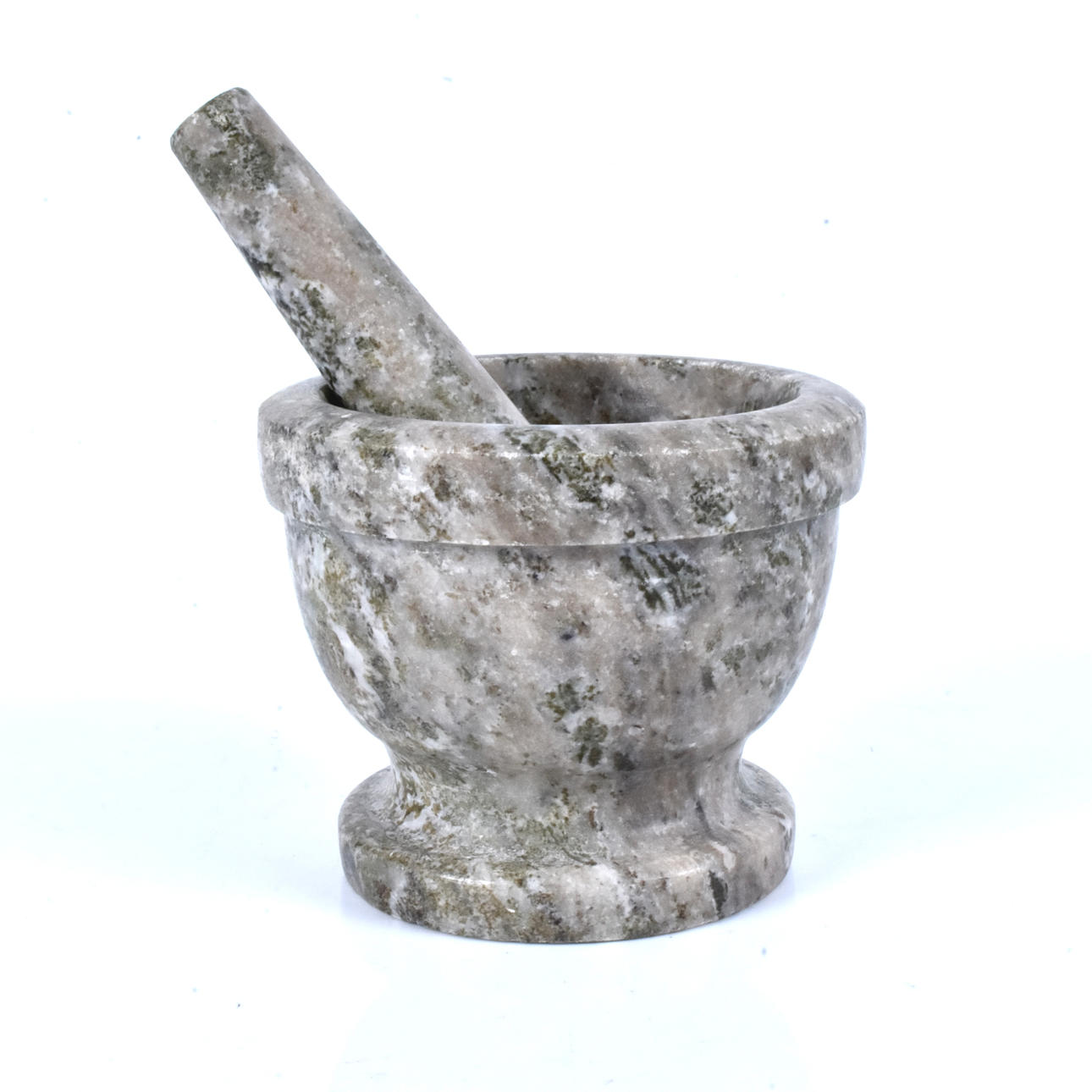 A mortar, Kolmårdsmarmor, 20th century.