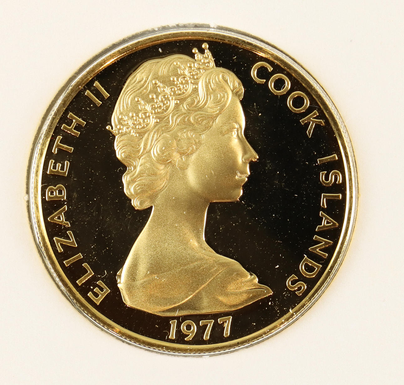 GOLDMÜNZE 100 Dollar, Cook Island.