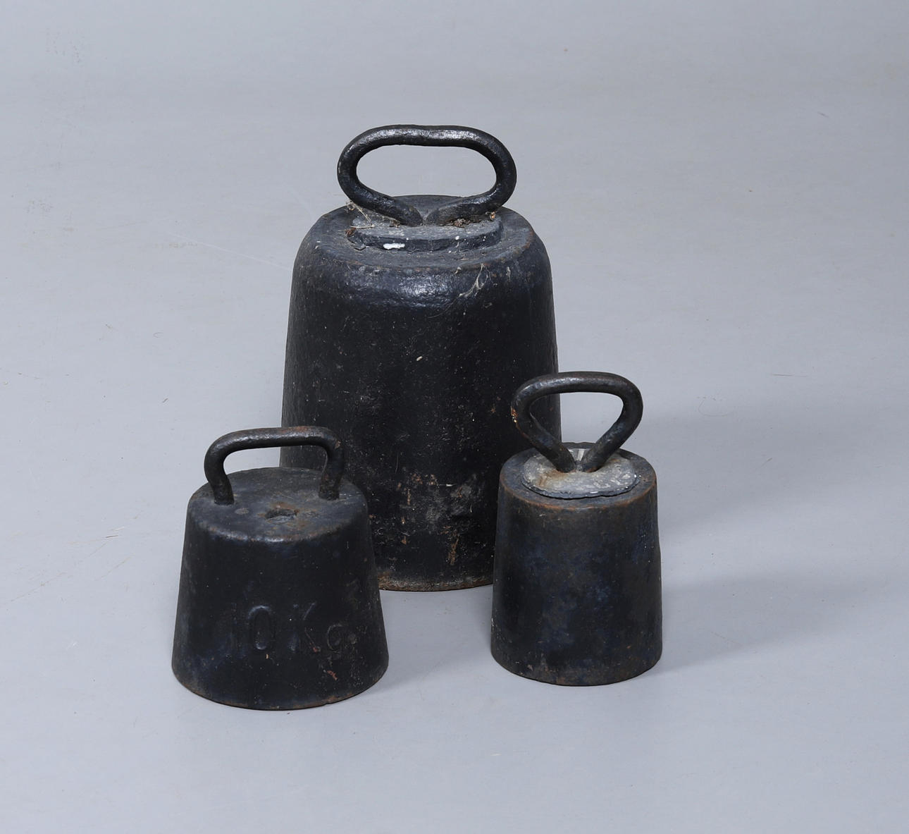 Järnvikter, 3 st, 1800-talets mitt.