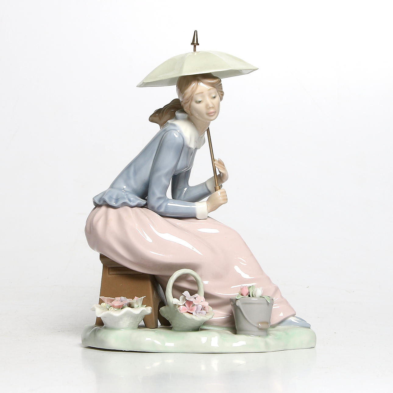 FIGURIN, porslin, Lladro, Spanien. 1900-tal.