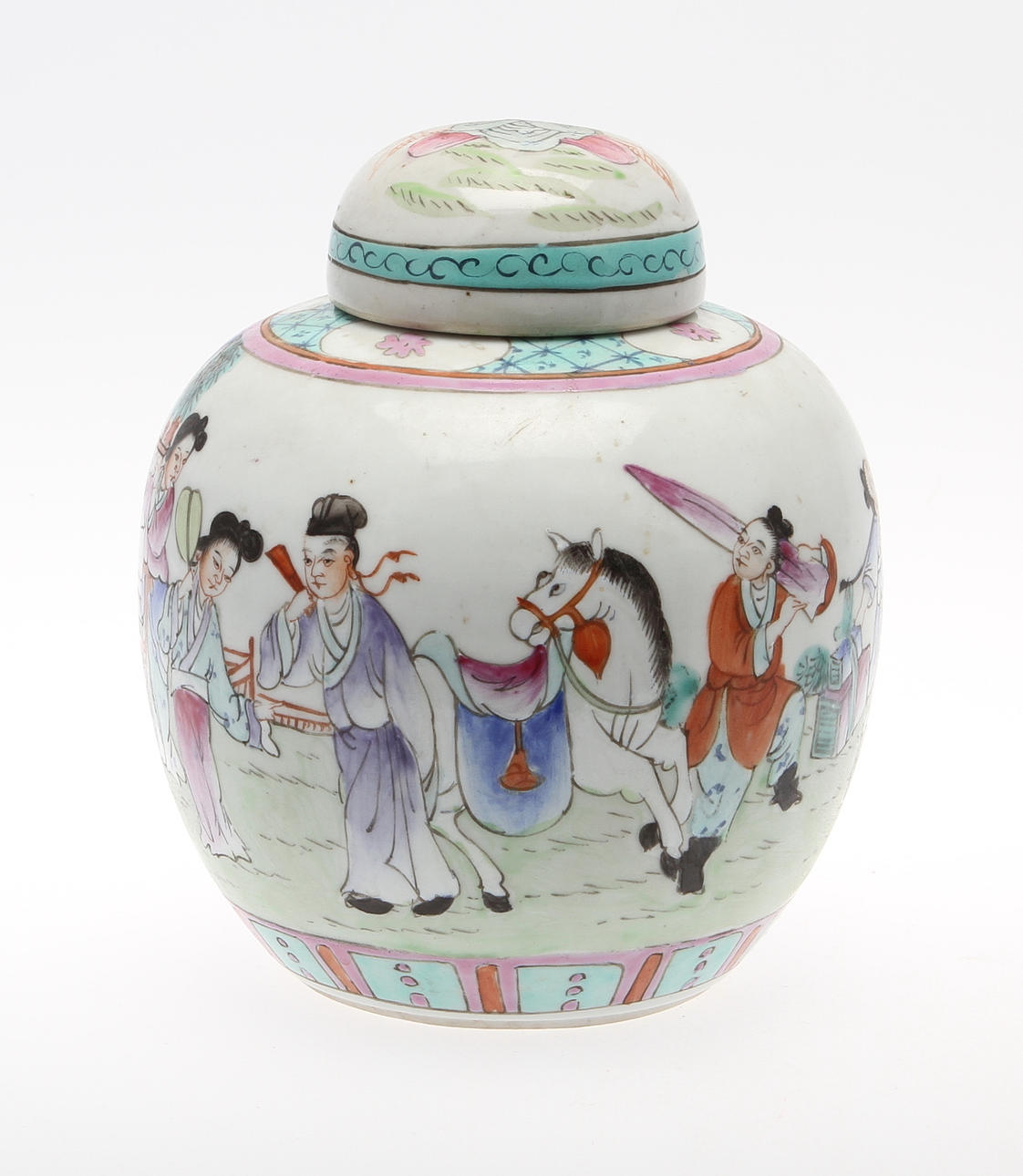 LOCKBOJAN, porslin, Kina, 1900-tal.