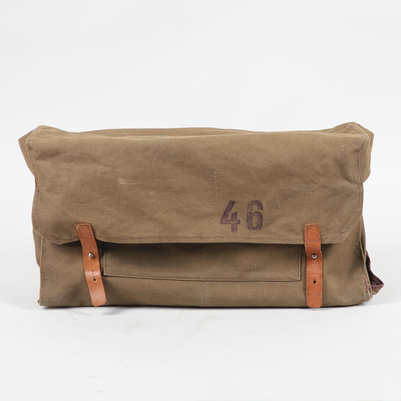 MILITÄRVÄSKA, textil, Svensk, 1950-tal.