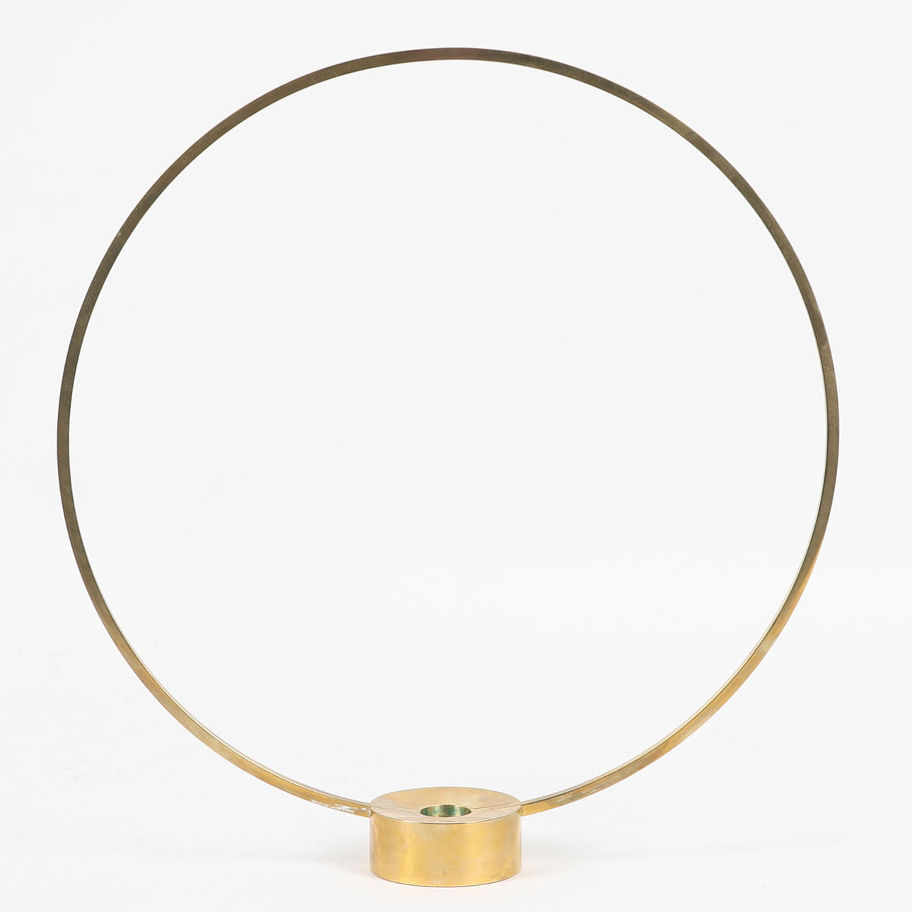 LJUSSTAKE, mässing, "Gloria", Klong, samtida.