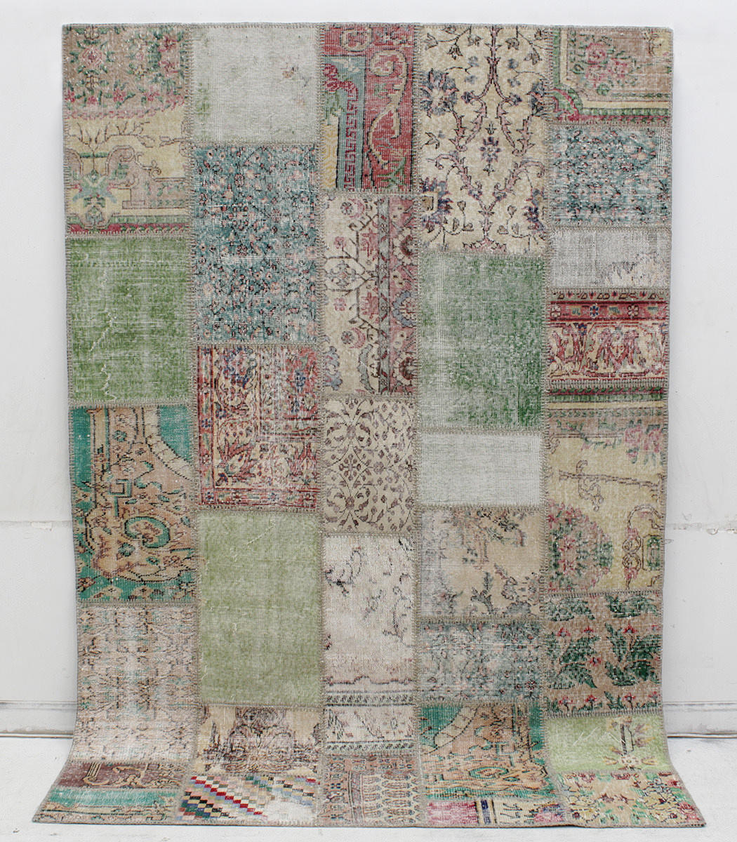 MATTA, carpet patchwork, handsytt, 280 x 188 cm.