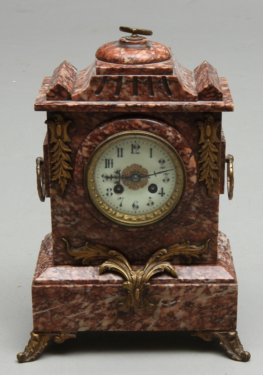 BORDSUR, marmor Royal Rouge, 1800-tal.