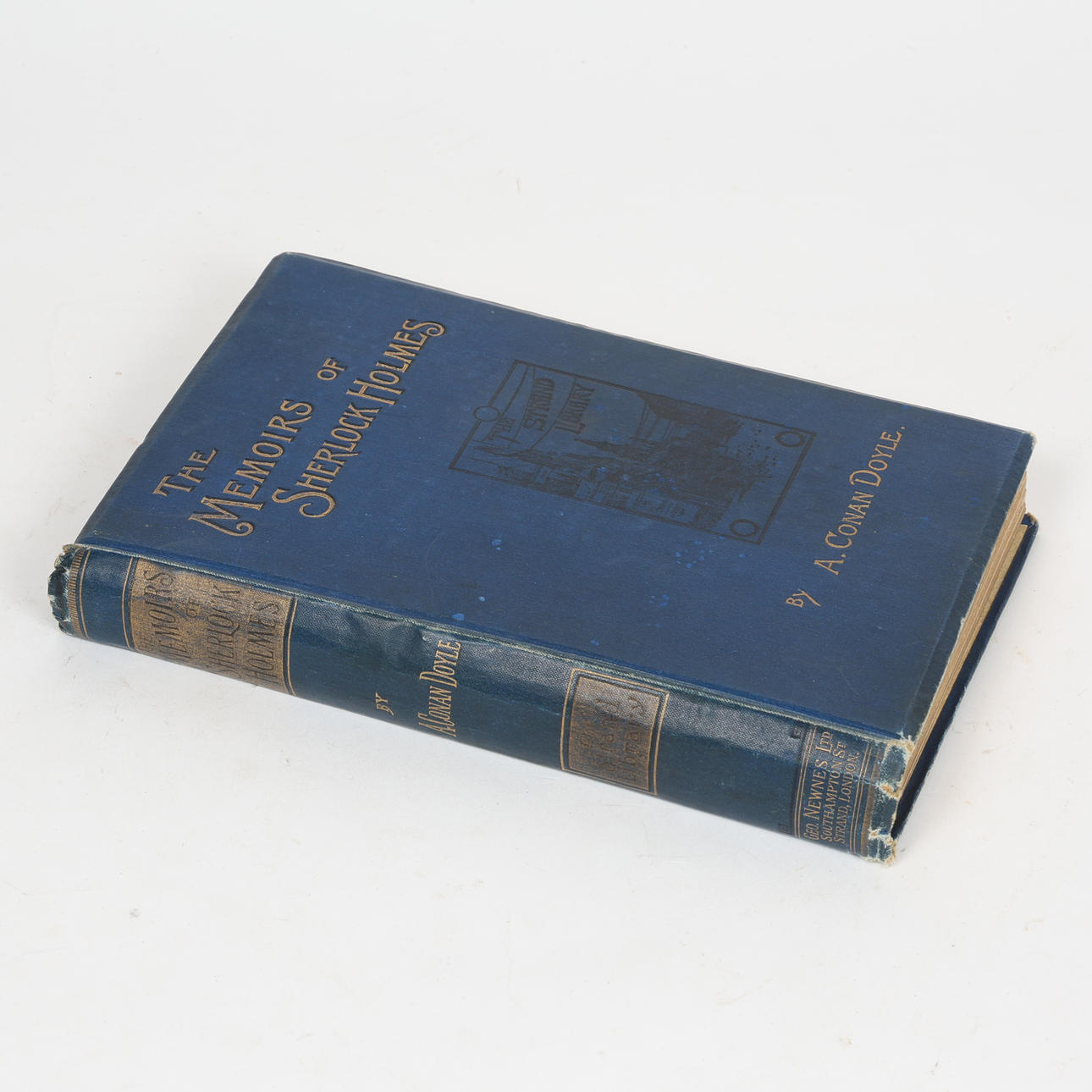 ARTHUR CONAN DOYLE „DIE MEMOIREN VON SHERLOCK HOLMES“ 1. AUFLAGE.
