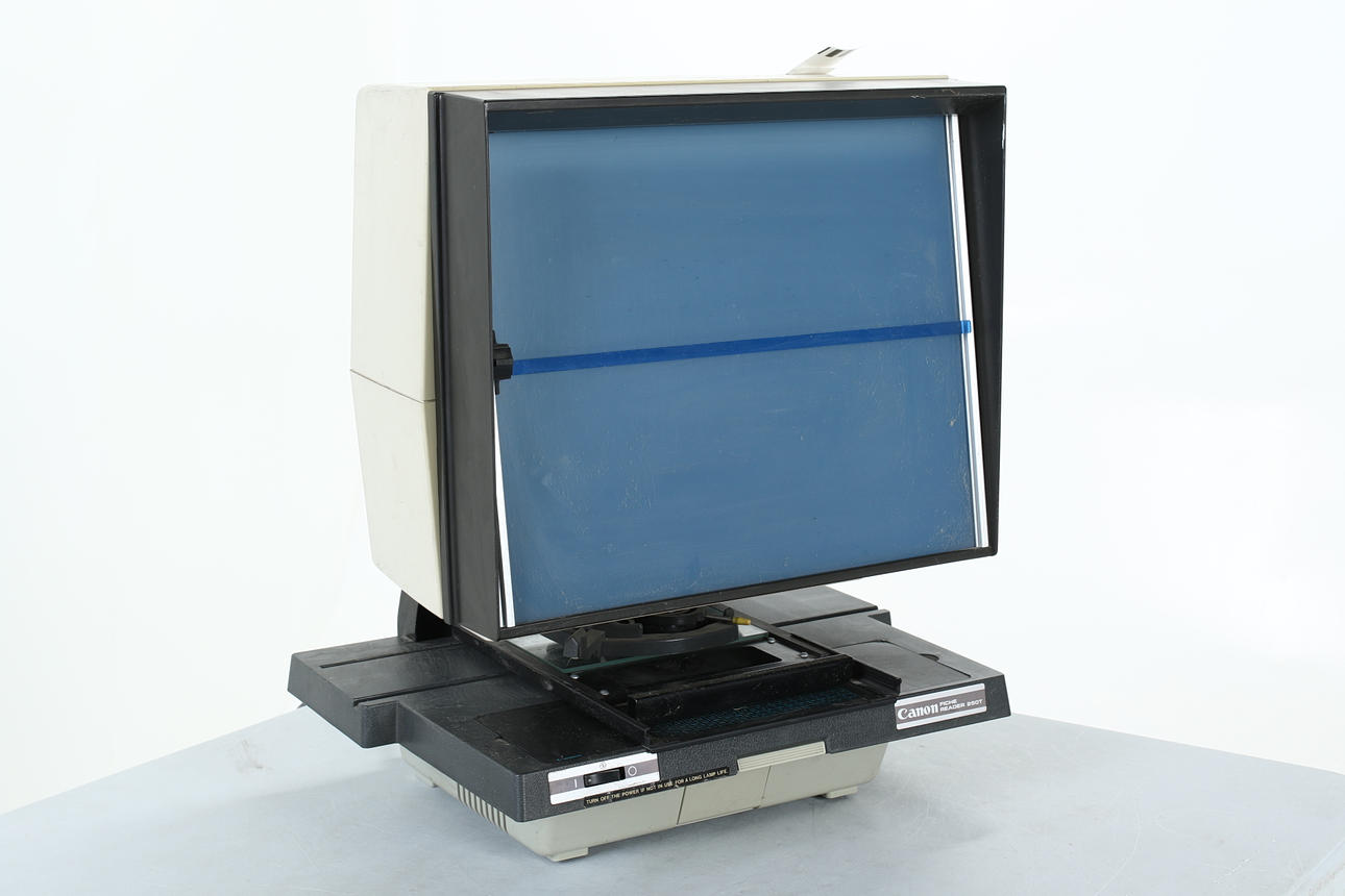 MICROFILM READER, Canon Fiche Reader 250T, Japan. Miscellaneous ...