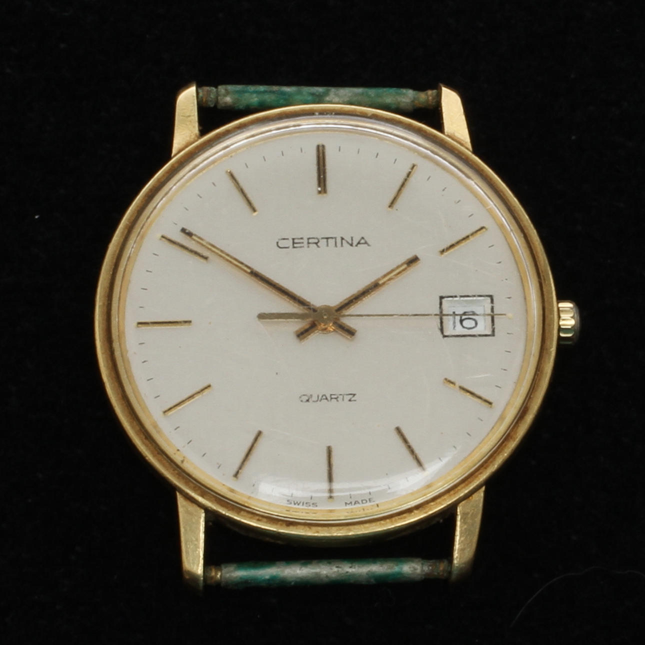 ARMBANDSUR, herr, Certina, boett av 18k guld.