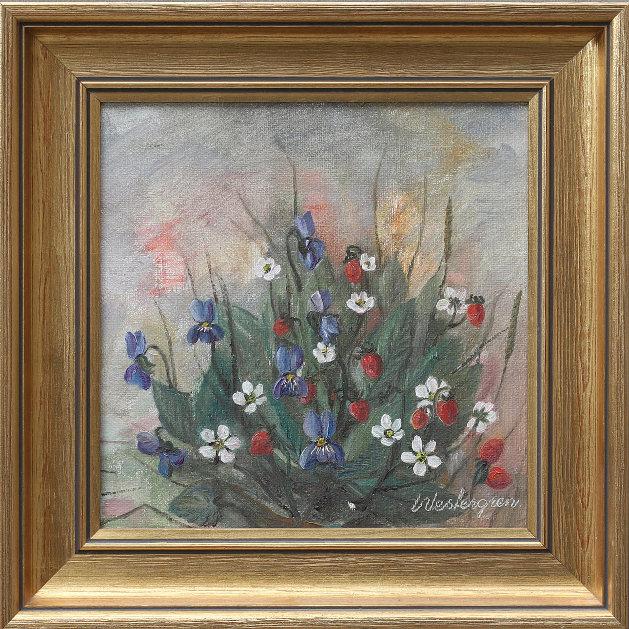 SIV WESTERGREN. olja på duk, signerad.