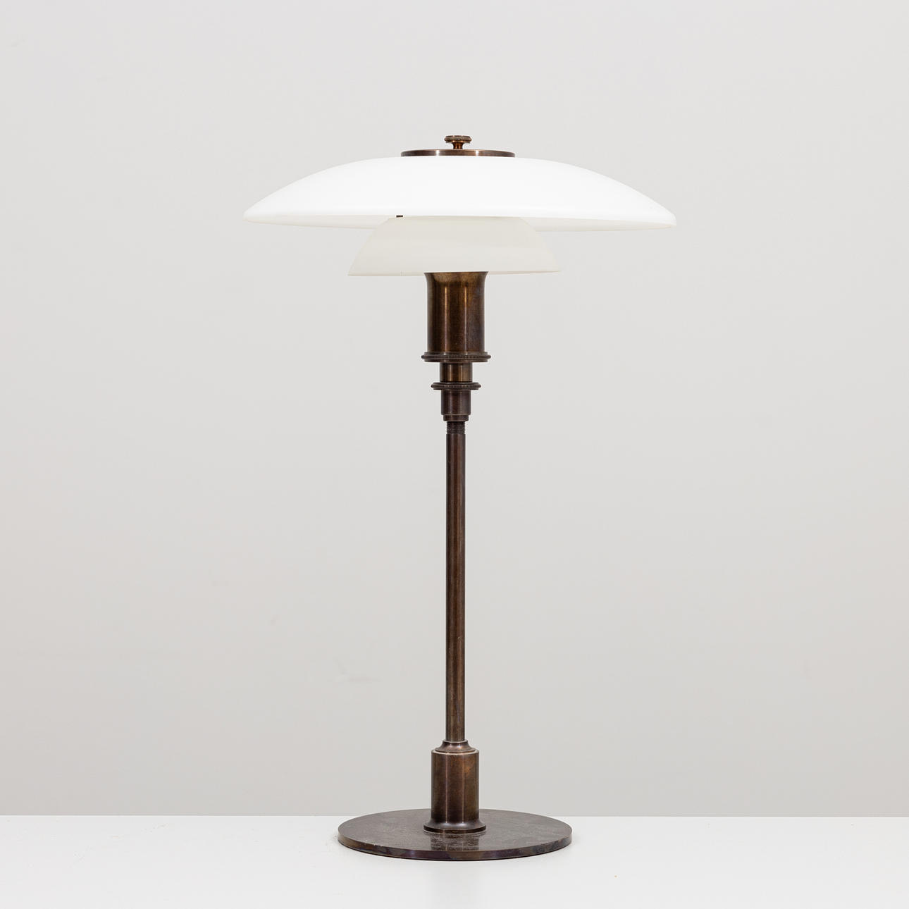 POUL HENNINGSEN. A table lamp, model 'PH 3/2', designed 1925, Denmark.