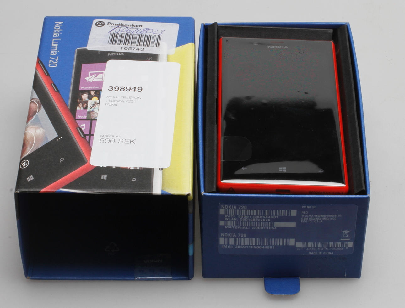 MOBILTELEFON, Lumina 720, Nokia.