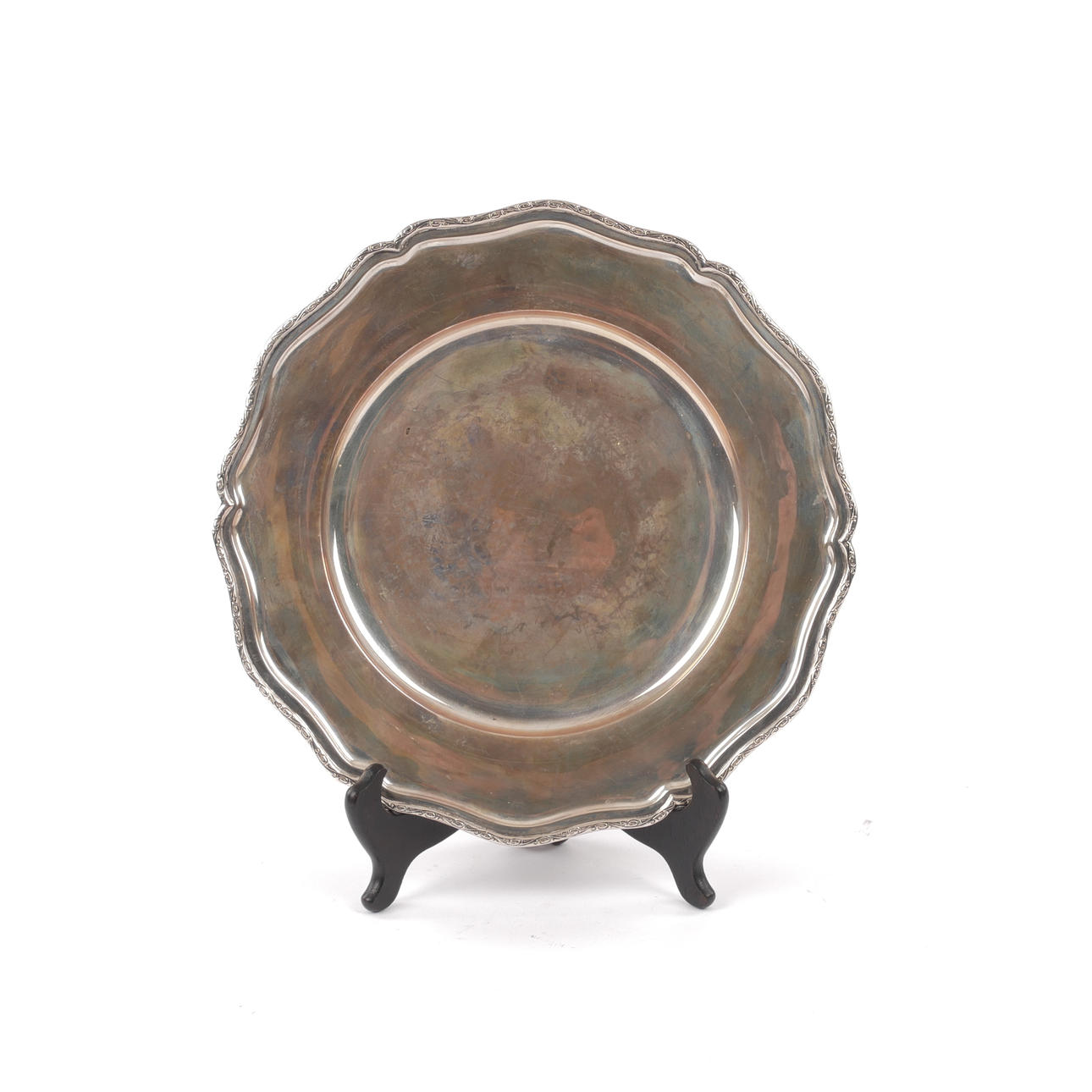 TARJOTIN, hopeaa, K Andersson, 1939.