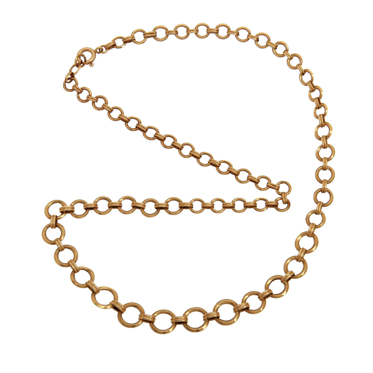 COLLIER, 18k guld. Vikt ca 7,9 gram.