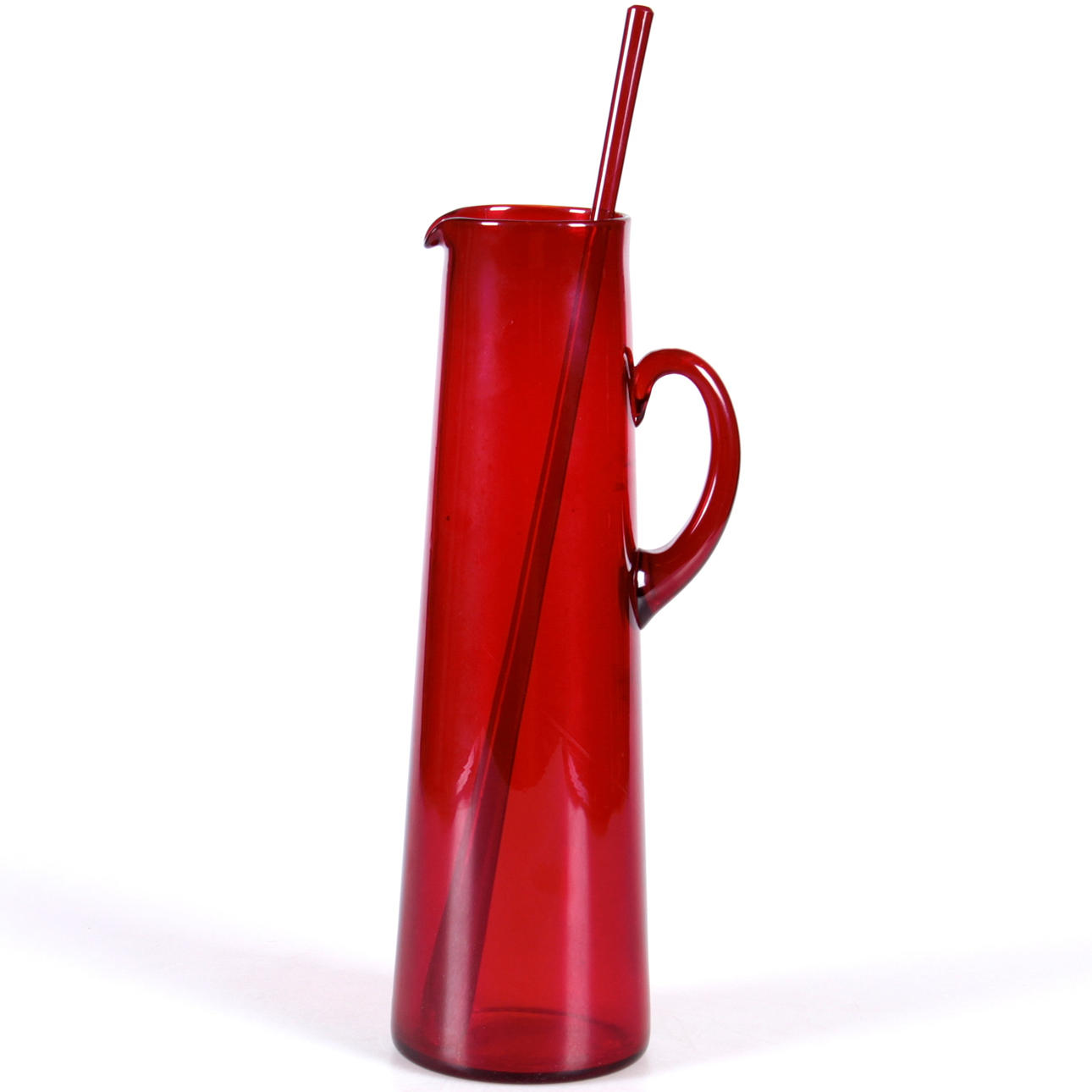 TILLBRINGARE, med glasstav, glas, Reijmyre, 1900-tal.