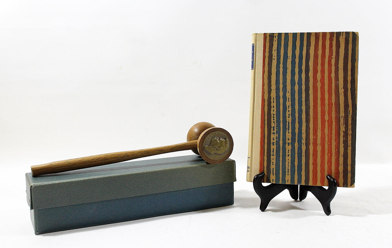 ORDFÖRANDEKLUBBA och BOK, Hjalmar och Anna Branting.