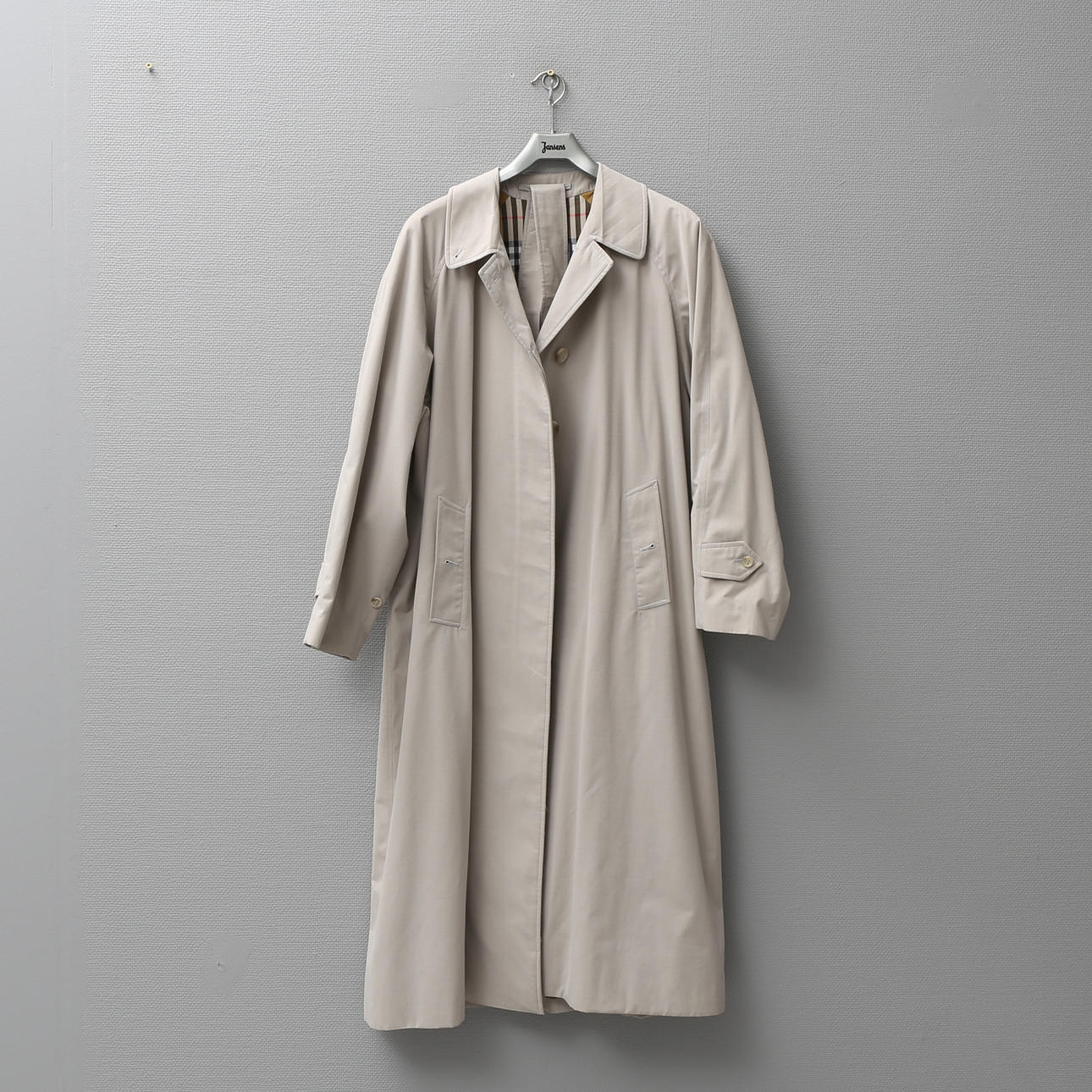 DAMKAPPA, Burberrys, stl C29, 1980-tal.