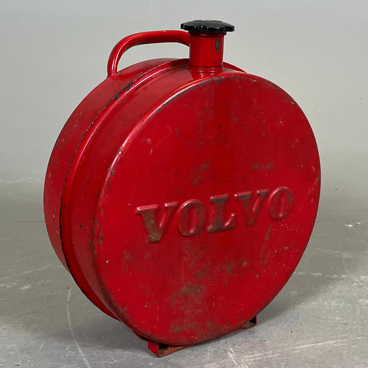 BENSINDUNK, plåt, Volvo, 1900-tal.