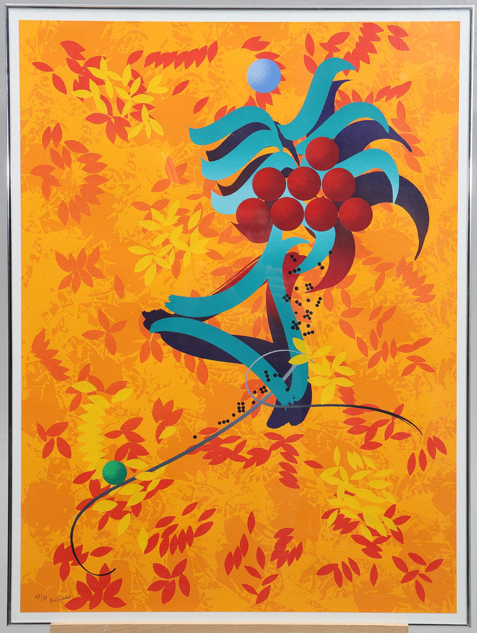CARL-FREDRIK REUTERSHOST. Lithograph signed, numbered 27/100.