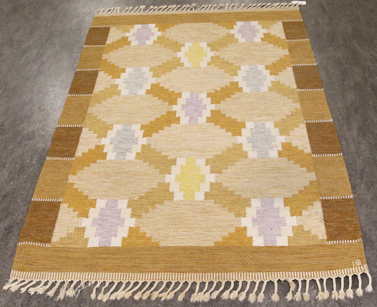 Rölakan. Ingegärd Silow, 233 x 163 cm.