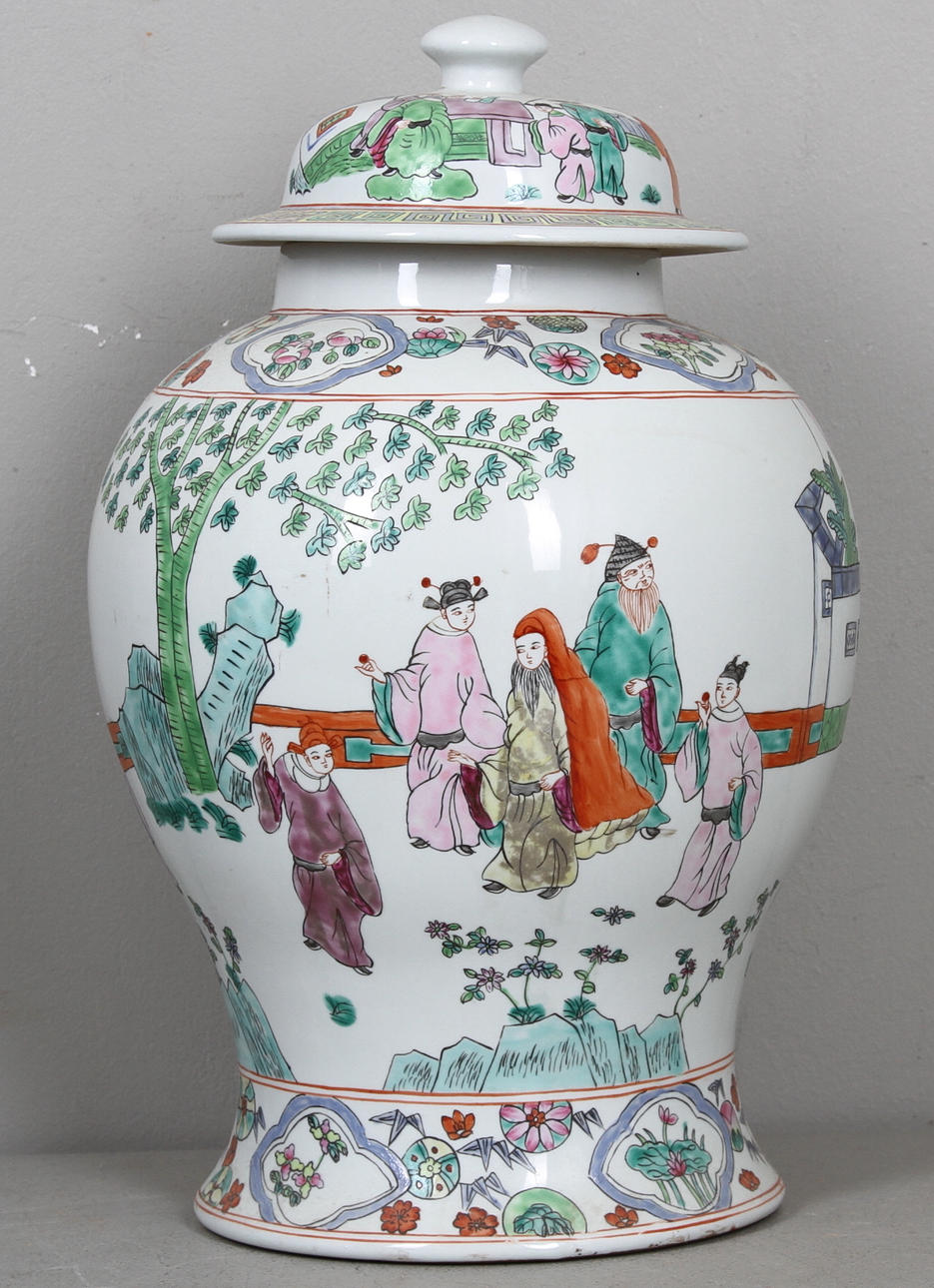 LOCKURNA, orientalisk, 1900-tal.