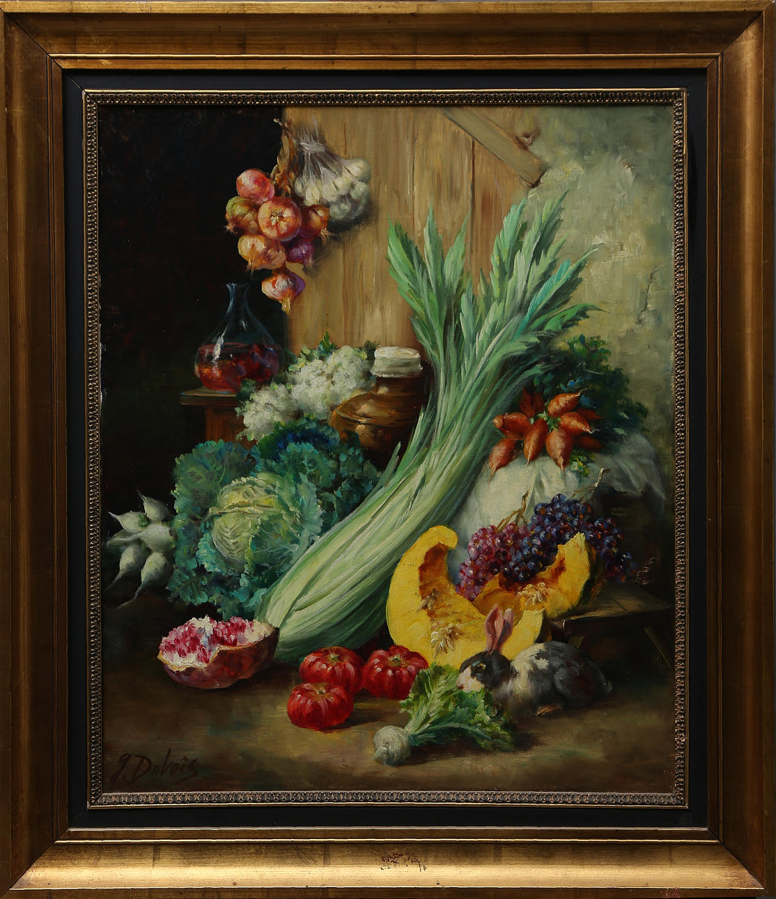 G. DUBOIS. Bodegón.