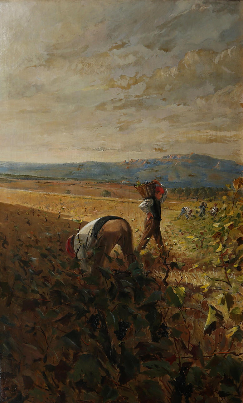 JOAN VILA CINCA. Escena de campo.