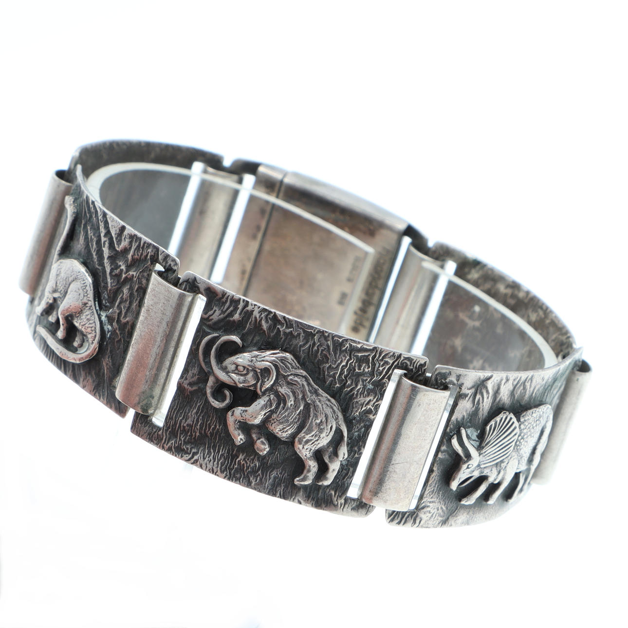 ARMREIF, Silber, Handarbeit, S&S, Dänemark.